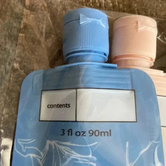 Beachly Beauty  | Tropical 🏝 Three Pack Travel Pouches - Picture 2 of 3